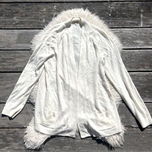 Croft & Barrow White Cozy Cardigan Sweater